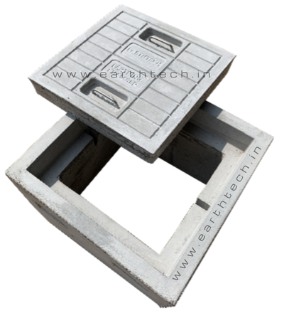 ECP-450 steel-reinforced concrete earth pit product preview